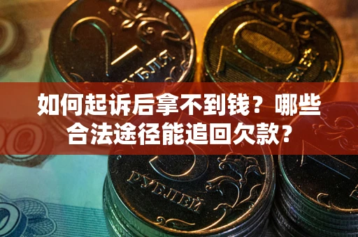 武汉如何起诉后拿不到钱？哪些合法途径能追回欠款？