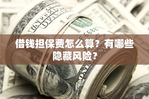 武汉借钱担保费怎么算？有哪些隐藏风险？