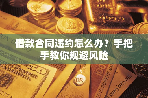 武汉借款合同违约怎么办？手把手教你规避风险