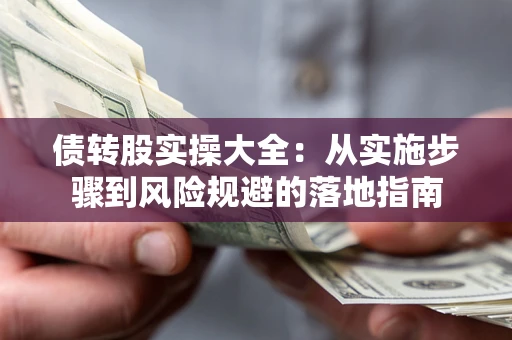 武汉债转股实操大全：从实施步骤到风险规避的落地指南