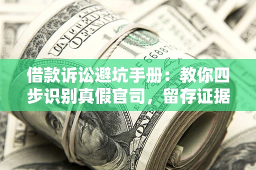 武汉借款诉讼避坑手册：教你四步识别真假官司，留存证据不踩雷
