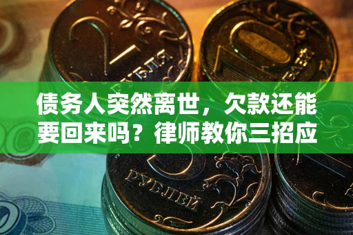 武汉债务人突然离世，欠款还能要回来吗？律师教你三招应对