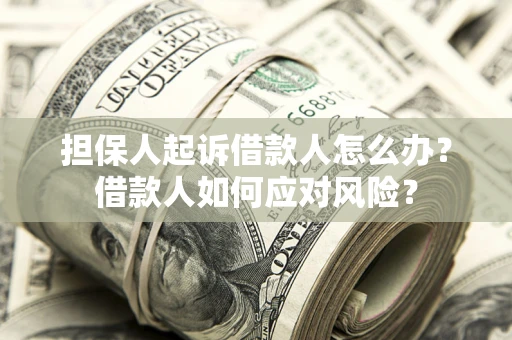 武汉担保人起诉借款人怎么办？借款人如何应对风险？