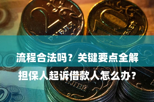 武汉

担保人起诉借款人怎么办？流程合法吗？关键要点全解析