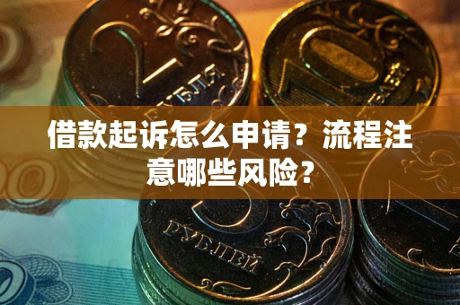 武汉借款起诉怎么申请？流程注意哪些风险？