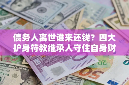 武汉债务人离世谁来还钱？四大护身符教继承人守住自身财产