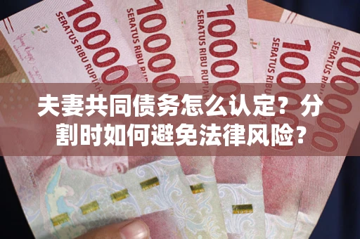 武汉夫妻共同债务怎么认定？分割时如何避免法律风险？